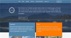Desktop Screenshot of blueharvest.com.au